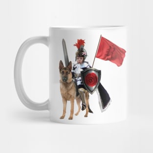 Sir Ruby & Her Steadshepard Mug